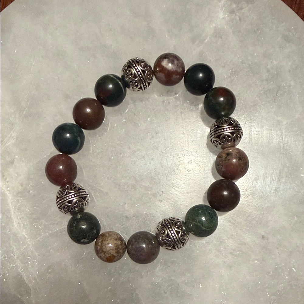 Fancy Jasper Beaded Bracelet